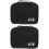 2Pièces De Rangement Noir Pour Accessoires Électroniques Voyage 6