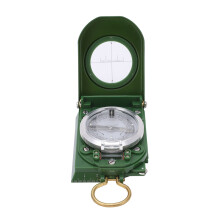Military Lens Compass Portable Waterproof Geological Compass, 150g