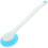 2Pcs Bathing Shower Brush Sky Blue Silicone 360 Degree Rotatable Head 3