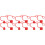 12Pcs Durable Red Hydraulic Hose Caps Plastic Coupler Dust Covers 5