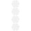 4Pcs DIY Patchwork Ruler Sewing Template White Bowl Wrap Tools 9