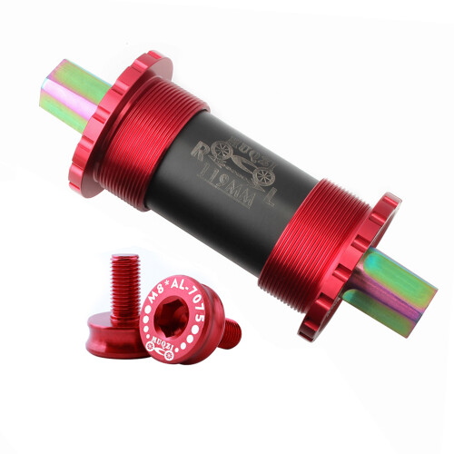 2Pcs Red Ceramics Central Bearings for Folding and Highway Bikes 1
