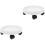 2 Count Plant Coasters With Wheels Rolling Dolly Garden Pot 4