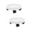 2 Count Plant Coasters With Wheels Rolling Dolly Garden Pot 8