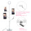 Modern Dimmable Floor Lamp, Eye Protection Standing Lamp with Full-angle Lighting for Multi-functional Use (Black) 8