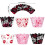 Valentine's Cupcake Liners Heart-Shaped 12 Pack 3