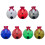 Aufblasbare Weihnachtskugel mit Schleife und Glöckchen 5