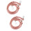 2Pcs Coffee PU Bag Strap Durable Adjustable Replacement Shoulder Strap 7