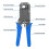 Ethernet Cable Crimping Tool For Cat5e Wire 3 in 1 Function Crimp Cut Stripper Phone Cable Connectors Steel Materials 7
