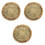 Light Brown Steaming Pad And Practical For Kitchen 3pcs 3