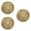 Light Brown Steaming Pad And Practical For Kitchen 3pcs 7