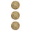 Light Brown Steaming Pad And Practical For Kitchen 3pcs 8