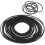 120Pcs Rubber Cassette Tape Recorder Belts Replacement 2