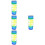4Pièces Timer Liquide Huile Coloré Relaxation Décor Table 8