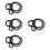 120Pcs Rubber Cassette Tape Recorder Belts Replacement 7