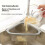 PRYESS Over Sink Drain Basket, Over Sink Drain Basket, Space Saving Mounted Draining Rack for Kitchen, Adjustable Hooks, Efficient Organization 8
