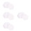 400Pcs White Paper Piecing Templates Quilting Tool for Fabric Crafts 4