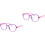 2Pcs Lightweight Eye Protective Glasses for Kids Blue Light Blocking 3