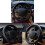 Steering Wheel Cover Microfiber Leather Rubber Grip 1 Pack 7