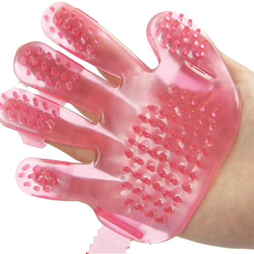 ETEREAUTY Soft Pet Bath Brush Durable Plastic with Massaging Function for Dog 1Pcs 2