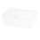 ULTNICE Transparent Small Storage Box Plastic 1Pack 3.5x6x9In 6
