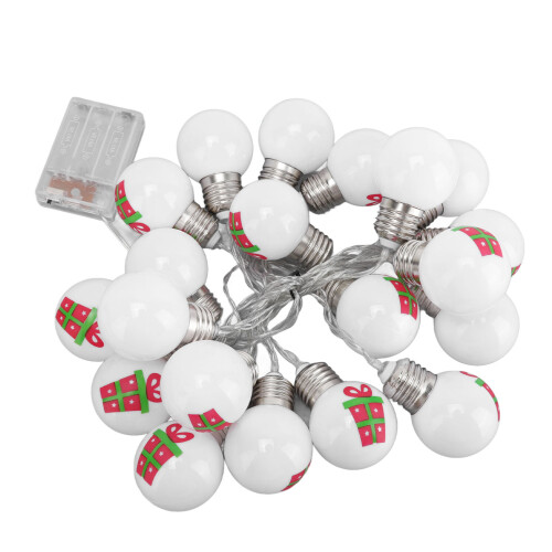 Battery Storage Case Included LED String Lights9.8Ft For Christmas Decorations, Two Modes Flash Constant On, Soft Wire Suitable For DIY Party 2