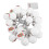 Battery Storage Case Included LED String Lights9.8Ft For Christmas Decorations, Two Modes Flash Constant On, Soft Wire Suitable For DIY Party 6