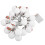 Battery Storage Case Included LED String Lights9.8Ft For Christmas Decorations, Two Modes Flash Constant On, Soft Wire Suitable For DIY Party 7