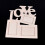 Wooden Photo Frame Love Collage 2 pcs 8