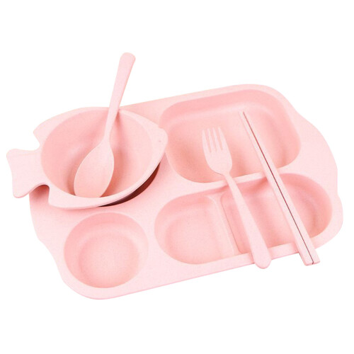 10Pièces Plateau Alimentation Rose En 1