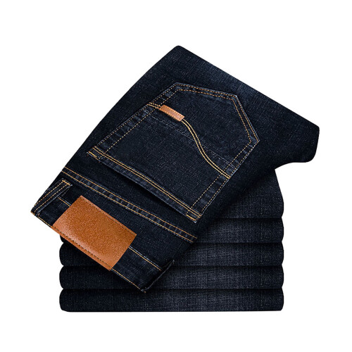 Ανδρικά τζιν, χειμερινά, μοντέρνα, slim fit, βελούδινα τζιν, χαλαρής εφαρμογής για 2