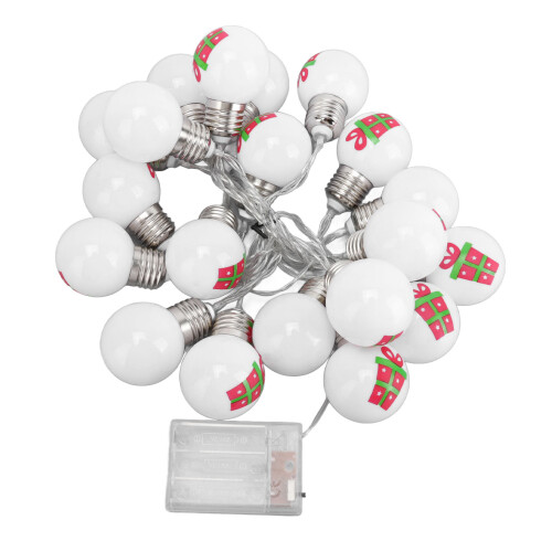 Battery Storage Case Included LED String Lights9.8Ft For Christmas Decorations, Two Modes Flash Constant On, Soft Wire Suitable For DIY Party 1