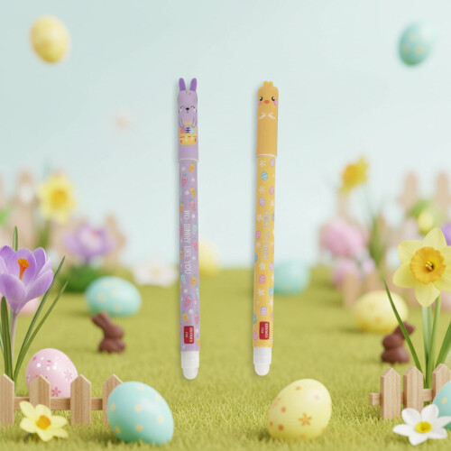 2 Pcs Erasable Gel Pens, Animal Pattern Erasable Pens For Learning And Writing 2ml 1