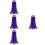 4Pcs Purple Plastic Clarinet Bell Replacement for Beginner Players 8