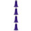 4Pcs Purple Plastic Clarinet Bell Replacement for Beginner Players 9