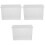 3Pcs PP Clear Bread Storage Containers for Home Kitchen and Bakery Use 4