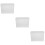 3Pcs PP Clear Bread Storage Containers for Home Kitchen and Bakery Use 10