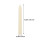 HEMOTON Plastic Bone Folder Tool for DIY Crafts Beige Ergonomic Handle Multifunctional 10pcs Set 2