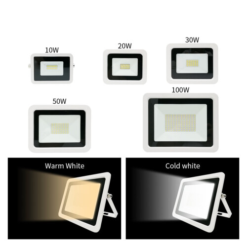Προβολέας LED 30W50W100W Προβολέας IP68 Αδιάβροχος προβολέας με ανακλαστήρα εξωτερικού 1