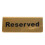 Stainless Steel Tabletop Sign12x5.3cm 7
