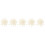 500Pcs White Plastic Rope Ends Drawstring Cord Fasteners for Sweaters 10