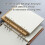Refillable Lined Paper Inserts 80 Sheets 6-Hole 6
