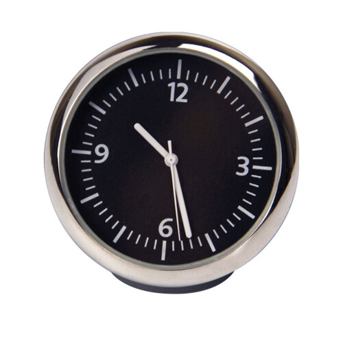 Removable Car Dashboard Luminous Clocks Quartz Electronic Temperature Humidity 2