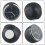 Removable Car Dashboard Luminous Clocks Quartz Electronic Temperature Humidity 5