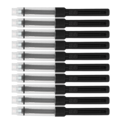 30Pcs Multi Color Plastic Fountain Pen Ink Converter Refillable Tool 2