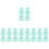 20Pièces Bottines Silicone Chat Anti-Rayures Réglables 6