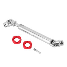 Universele aandrijfas met spieverbinding voor RC rock crawlers auto's. Aandrijfassen met hoge hardheid, gemaakt van roestvrij staal, slijtvast.
