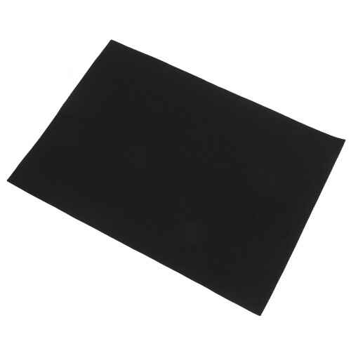 2Pièces Tapis Feutre Noir Protège Pour 1