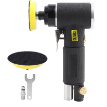 Low Vibration Rate Mini Orbital Air Sander High Speed Random Orbital Sander With One Hand Operation Ideal For Spot Sanding Focus Areas Adjustable