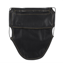 Scooter Under Seat Bag For Honda Ruckus Zoomer, PU Leather Waterproof Storage Organizer Featuring Elastic Band And Versatile Usage For Commuting